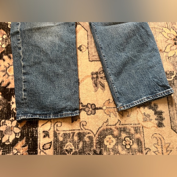 The Perfect Vintage Wide-Leg Crop Jean Medium Wash Size 28 - Picture 4 of 12